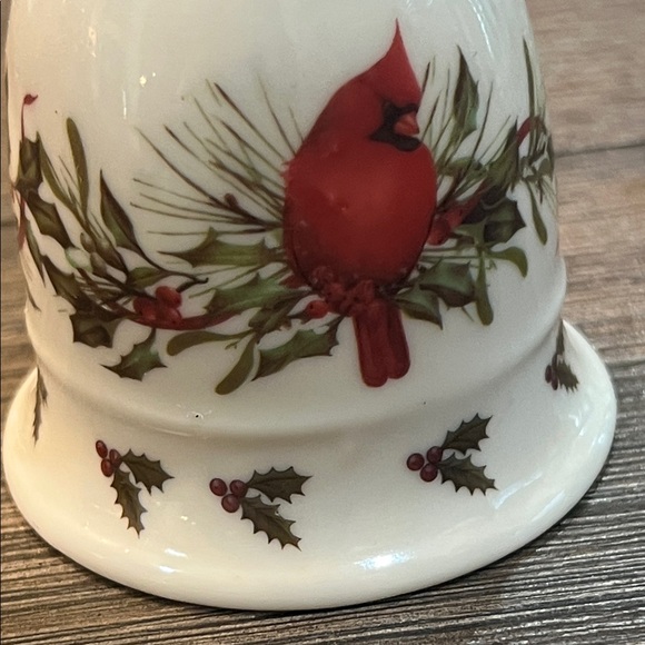 Festive Red Cardinal Holiday Ornament/Bell - Picture 5 of 16